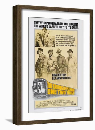 The Taking of Pelham One Two Three, 1974-null-Framed Art Print