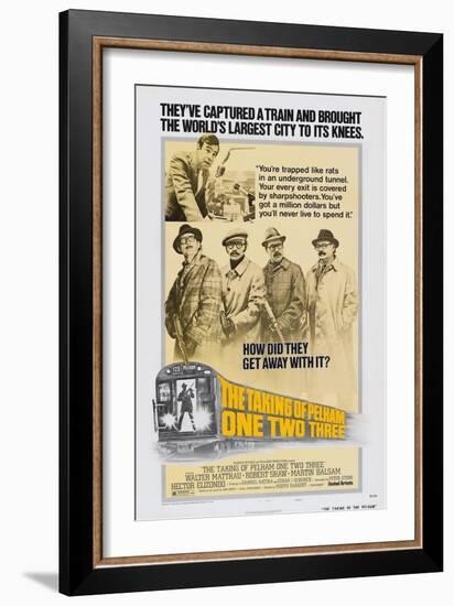 The Taking of Pelham One Two Three, 1974-null-Framed Art Print