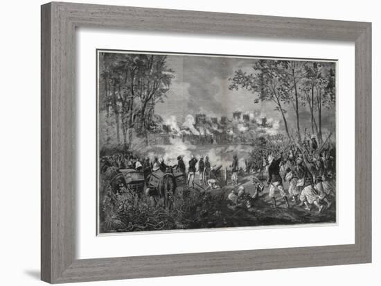 The Taking of Segou-Sikoro, 1890-Henri Meyer-Framed Giclee Print