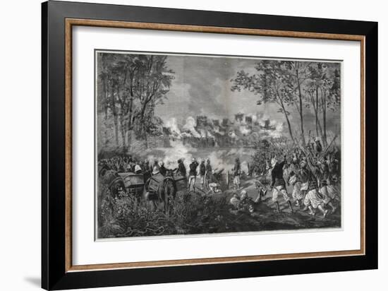 The Taking of Segou-Sikoro, 1890-Henri Meyer-Framed Giclee Print