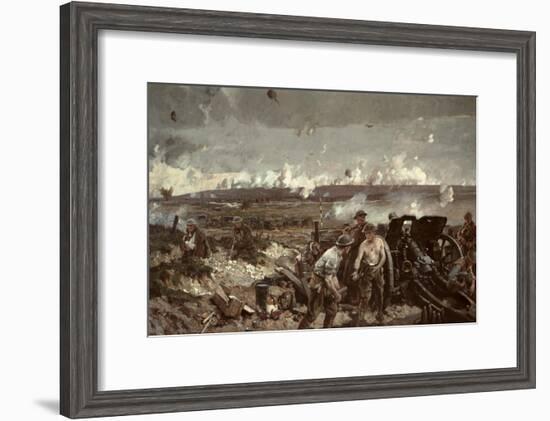 The Taking of Vimy Ridge, Easter Monday 1917, 1919-Richard Jack-Framed Giclee Print