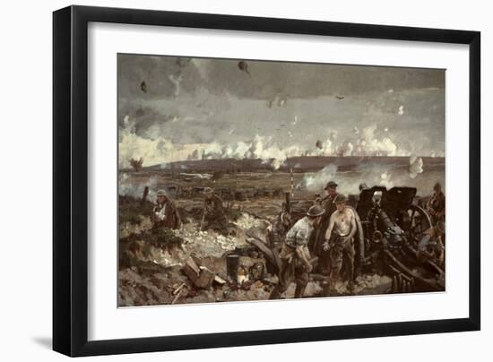 The Taking of Vimy Ridge, Easter Monday 1917, 1919-Richard Jack-Framed Giclee Print