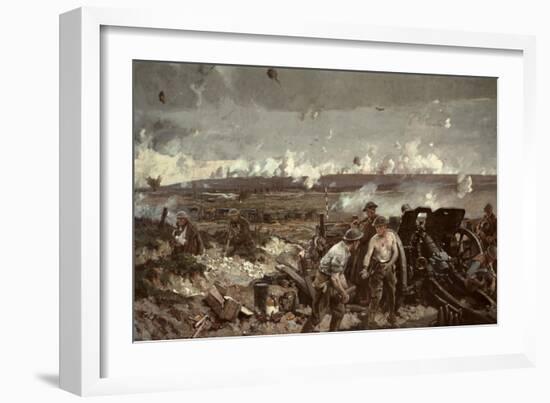 The Taking of Vimy Ridge, Easter Monday 1917, 1919-Richard Jack-Framed Giclee Print