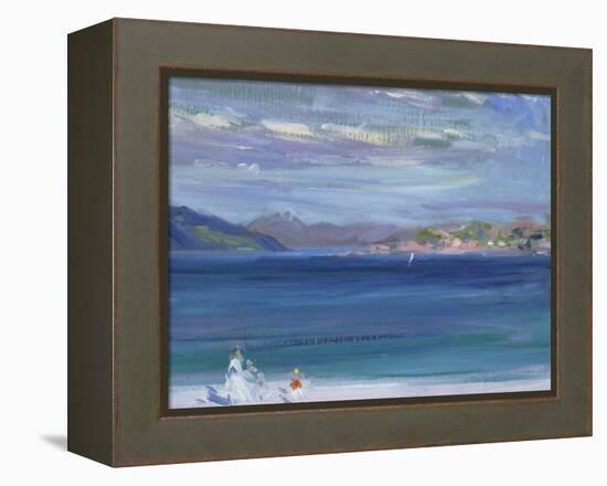 The Tale of Mull from Iona-Francis Campbell Boileau Cadell-Framed Premier Image Canvas