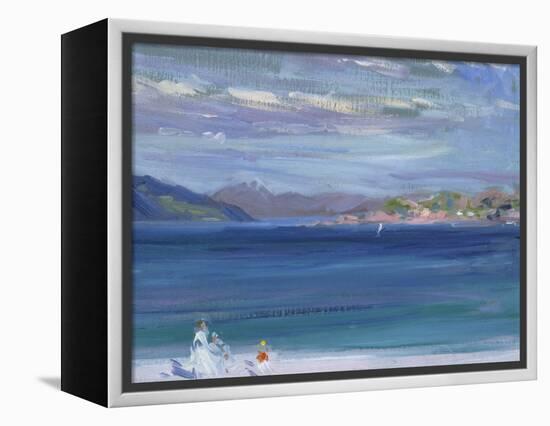 The Tale of Mull from Iona-Francis Campbell Boileau Cadell-Framed Premier Image Canvas