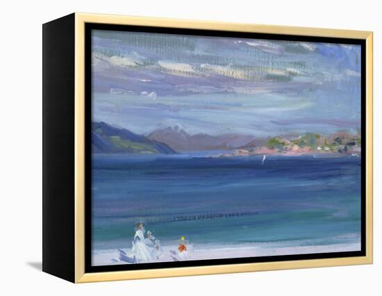 The Tale of Mull from Iona-Francis Campbell Boileau Cadell-Framed Premier Image Canvas