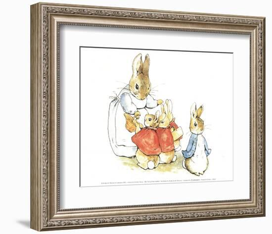 The Tale of Peter Rabbit II-Beatrix Potter-Framed Collectable Print