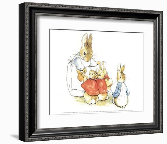 The Tale of Peter Rabbit II-Beatrix Potter-Framed Collectable Print