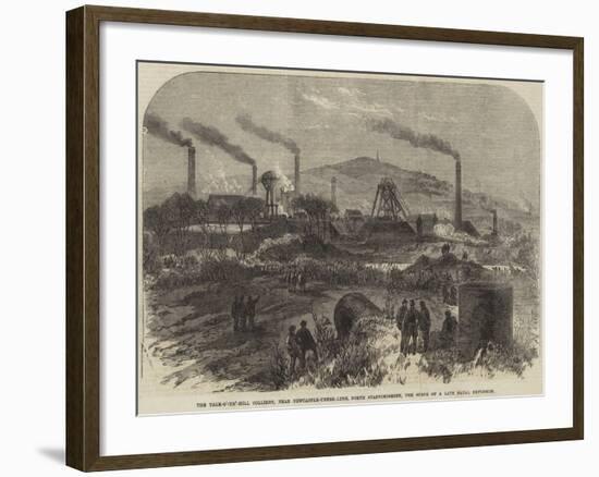 The Talk-O'-Th'-Hill Colliery-null-Framed Giclee Print