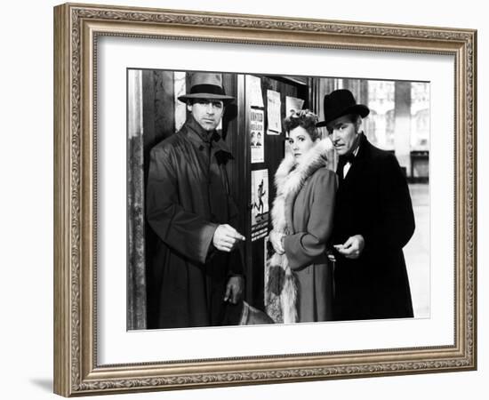 The Talk Of The Town, Cary Grant, Jean Arthur, Ronald Colman, 1942-null-Framed Photo