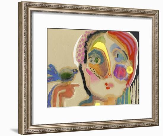 The Talker-Wyanne-Framed Giclee Print