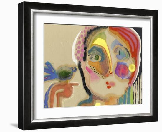 The Talker-Wyanne-Framed Giclee Print