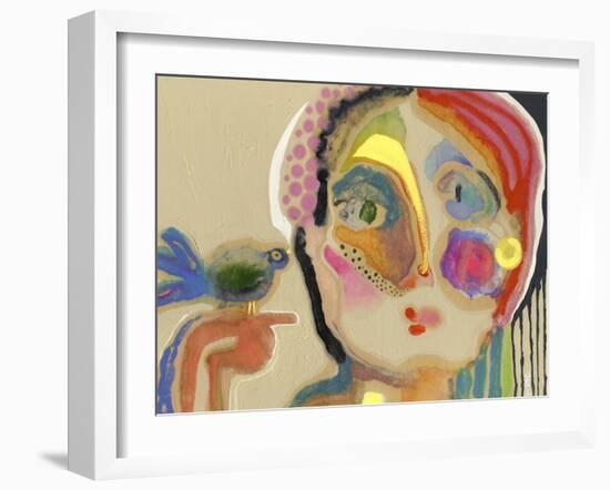 The Talker-Wyanne-Framed Giclee Print