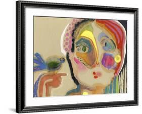 The Talker-Wyanne-Framed Giclee Print