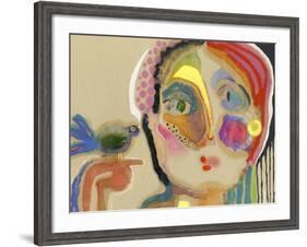 The Talker-Wyanne-Framed Giclee Print