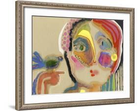 The Talker-Wyanne-Framed Giclee Print