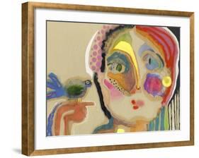 The Talker-Wyanne-Framed Giclee Print