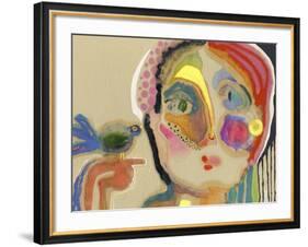 The Talker-Wyanne-Framed Giclee Print
