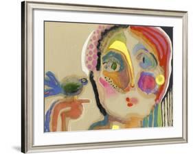 The Talker-Wyanne-Framed Giclee Print