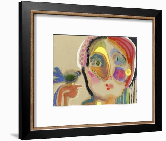 The Talker-Wyanne-Framed Giclee Print