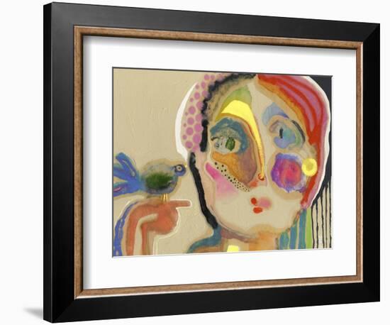 The Talker-Wyanne-Framed Giclee Print