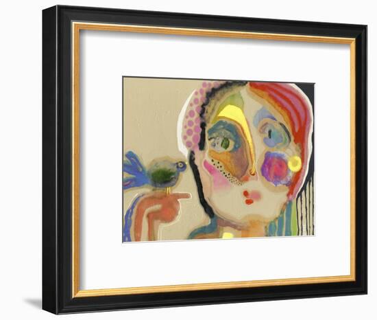 The Talker-Wyanne-Framed Premium Giclee Print