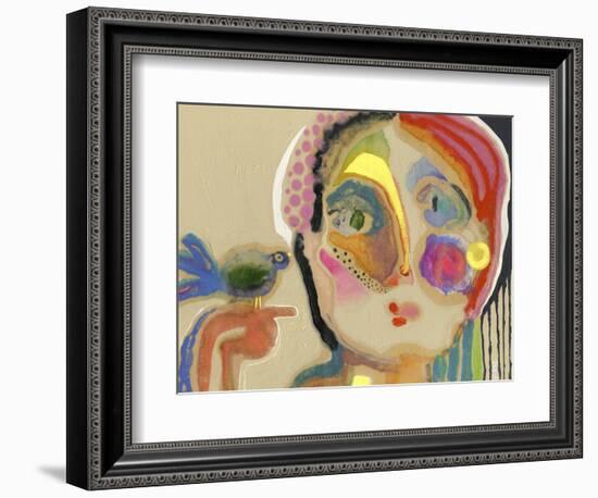 The Talker-Wyanne-Framed Premium Giclee Print