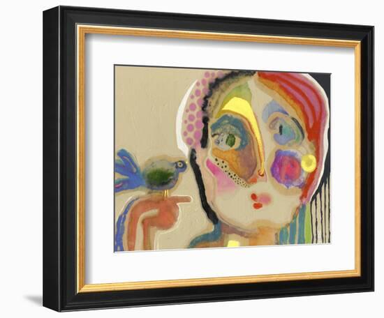 The Talker-Wyanne-Framed Premium Giclee Print