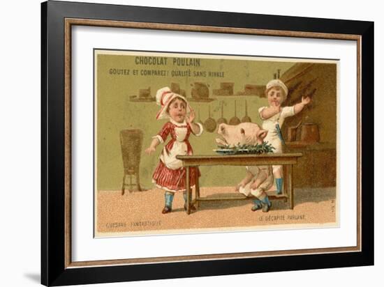 The Talking Head-null-Framed Giclee Print