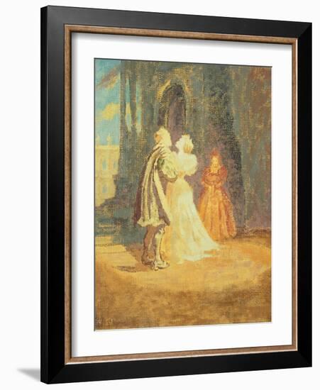 The Taming of the Shrew, 1937-Walter Richard Sickert-Framed Giclee Print