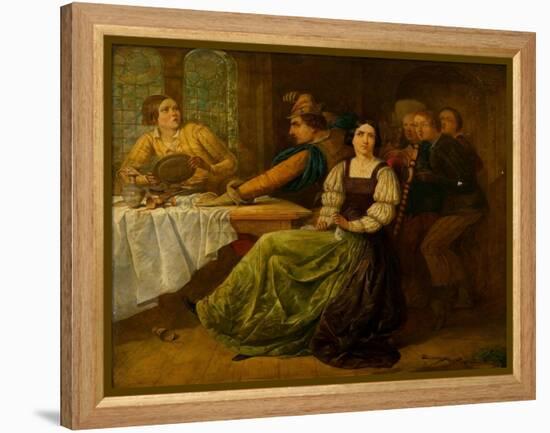 'The Taming of the Shrew' (Oil on Canvas)-Augustus Leopold Egg-Framed Premier Image Canvas