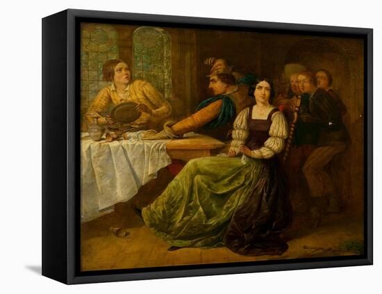 'The Taming of the Shrew' (Oil on Canvas)-Augustus Leopold Egg-Framed Premier Image Canvas