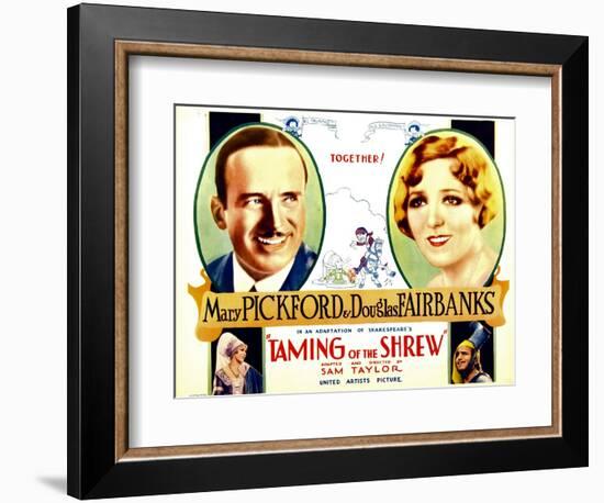 The Taming of the Shrew-null-Framed Premium Giclee Print