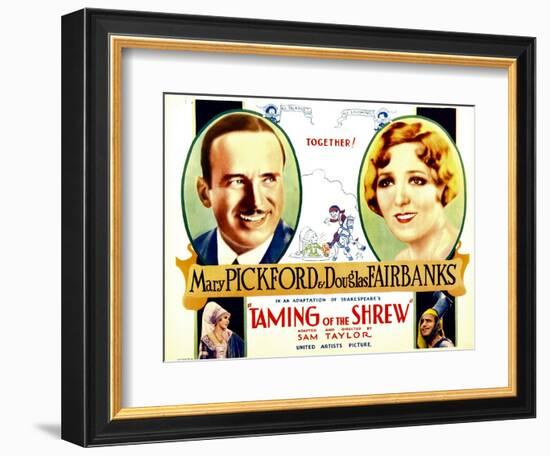 The Taming of the Shrew-null-Framed Premium Giclee Print