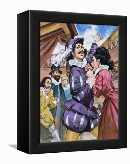 The Taming of the Shrews, by William Shakespeare-Mcbride-Framed Premier Image Canvas