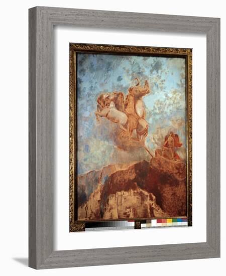 The Tank of Apollo Painting by Odilon Redon (1840-1916) 19Th Century Bordeaux, Musee Des Beaux Arts-Odilon Redon-Framed Giclee Print