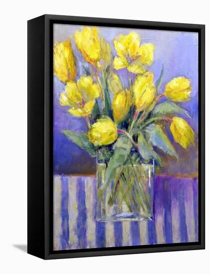 The Tank of Tulips-Karen Armitage-Framed Premier Image Canvas