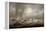 'The Tanks Go In', Sword Beach-Richard Willis-Framed Premier Image Canvas