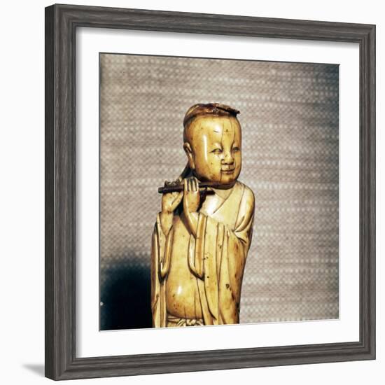 The Taoist Immortal, Han Xiangzi, Ming Dynasty, 17th century-Unknown-Framed Giclee Print