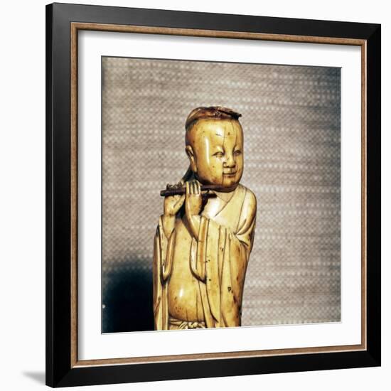 The Taoist Immortal, Han Xiangzi, Ming Dynasty, 17th century-Unknown-Framed Giclee Print