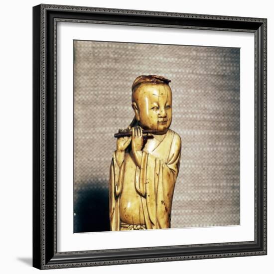 The Taoist Immortal, Han Xiangzi, Ming Dynasty, 17th century-Unknown-Framed Giclee Print