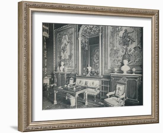 The Tapestry Room in Windsor Castle, c1899, (1901)-Eyre & Spottiswoode-Framed Photographic Print