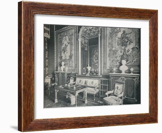 The Tapestry Room in Windsor Castle, c1899, (1901)-Eyre & Spottiswoode-Framed Photographic Print