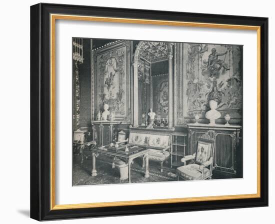 The Tapestry Room in Windsor Castle, c1899, (1901)-Eyre & Spottiswoode-Framed Photographic Print