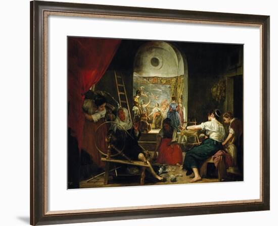 The Tapestry Weavers or the Fable of Arachne-Diego Velazquez-Framed Giclee Print