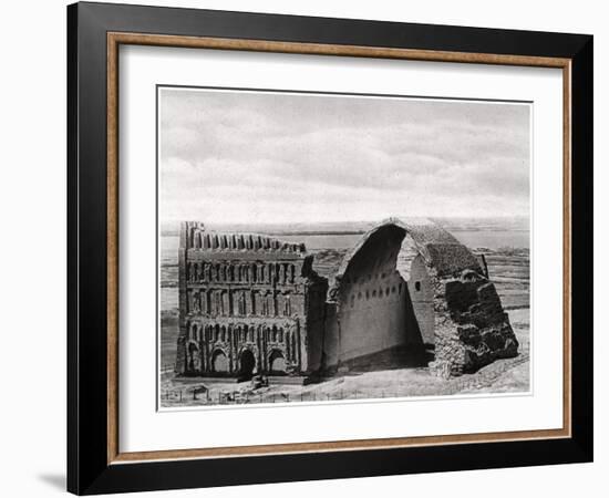 The Taq-I Kisra from the Air, Ctesiphon, Iraq, 1925-A Kerim-Framed Giclee Print