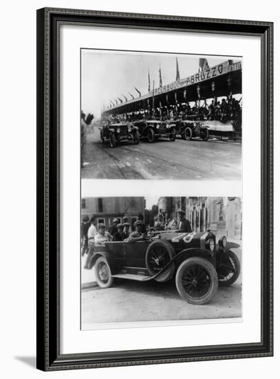 The Targa Abruzzo Race, Pescara, Italy, 1926-null-Framed Photographic Print