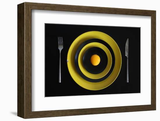 The target. Or sniper's meal (Improved version)-Victoria Ivanova-Framed Photographic Print