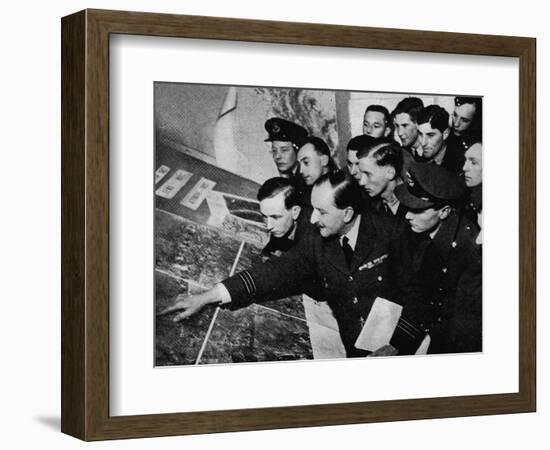 'The target to-night is...', 1941-Unknown-Framed Photographic Print