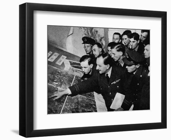 'The target to-night is...', 1941-Unknown-Framed Photographic Print